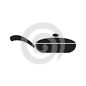 Frying pan icon vector illustration