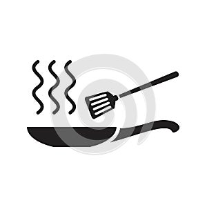 frying pan icon vector illustration