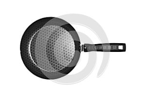 Frying pan with non-stick coating.