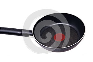 Frying pan with teflon covering