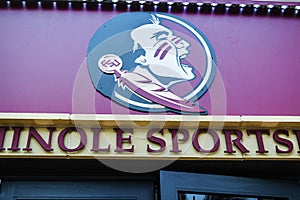 FSU - Florida State University Seminole Emblem