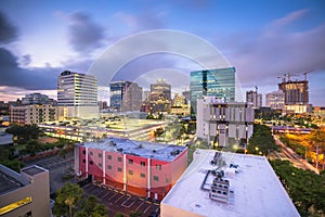 Ft. Lauderdale, Florida, USA Downtown