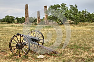 Ft. Phantom Hill, north of Abilene, Texas photo