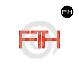 FTH Logo Letter Monogram Design