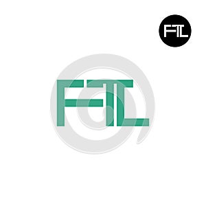 FTL Logo Letter Monogram Design