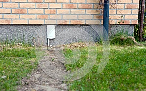 ftth box on the wall