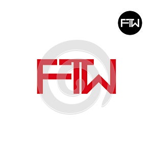FTW Logo Letter Monogram Design