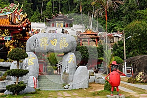 Fu Lin Kong temple in pangkor right entrance