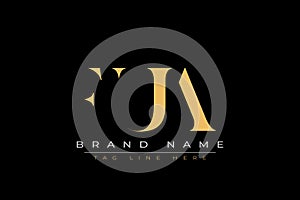 FUA abstract letter logo design