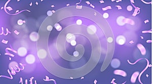 Fuchsia metallic baloons on the upstairs with clear path isolate