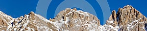 The Fuciade basin surrounded by the southern peaks of the Marmolada Group. UNESCO World Heritage Site photo