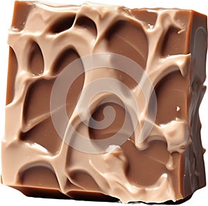 Fudge dessert, Close-up of delicious-looking Fudge. Fudge clipart