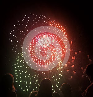 Fuegos artificiales photo