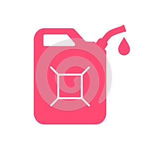 Fuel can vector icon