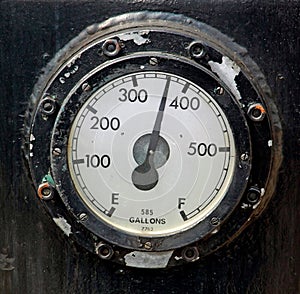 Fuel gauge photo