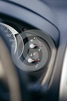 Fuel gauge dash board