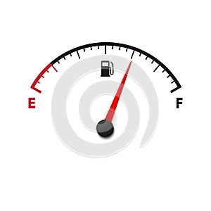 fuel gauge meter