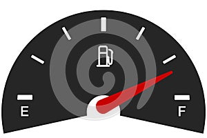 Fuel Gauge Vector Icon