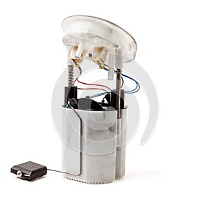 The fuel pump for replacement when repairing a car - injection pump with a fuel level sensor when undergoing scheduled maintenance