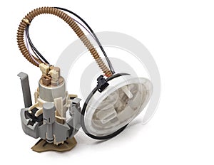 The fuel pump for replacement when repairing a car - injection pump with a fuel level sensor when undergoing scheduled maintenance