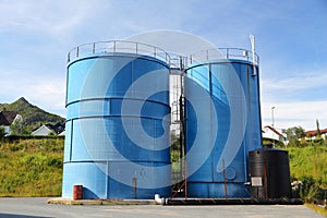 Fuel silo photo
