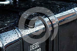 Fuel tank of diesel truck