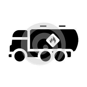 Fuel Tank Truck Icon