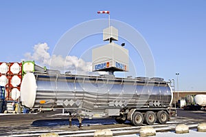 Fuel Tanker Truck