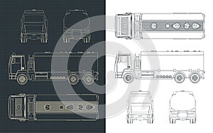 Fuel Truck drawings