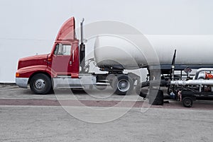 Fuel truck tanker