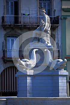 Fuente de la India. Landmark of Old Havana. Havana, Cuba photo