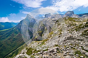 Fuente De mountains in Cantabria Spain photo