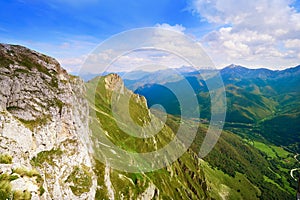 Fuente De mountains in Cantabria Spain photo