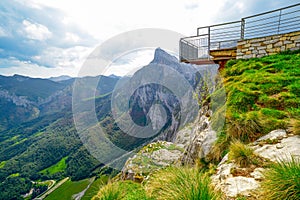 Fuente De mountains in Cantabria Spain photo