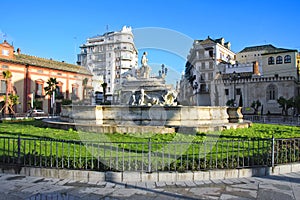 Fuente de Sevilla, in Seville, Spain