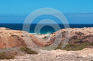 Fuerteventura, Canary islands, Spain, beach, sand, landscape, nature, El Cotillo, sailing, rocks photo