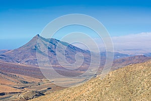 Fuerteventura Jandia desert mountain landscape