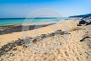 Fuerteventura Jandia sand beach