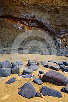 Fuerteventura La Pared beach at Canary Islands