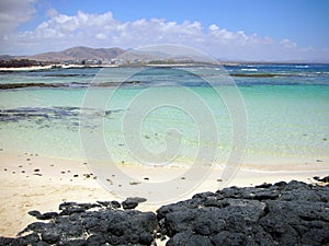 Fuerteventura, Lagoon of El Cotillo photo