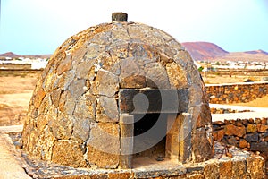 Fuerteventura stone oven Canary Islands