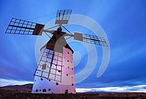 Fuerteventura, windmill