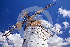 Fuerteventura, windmill at El Roque