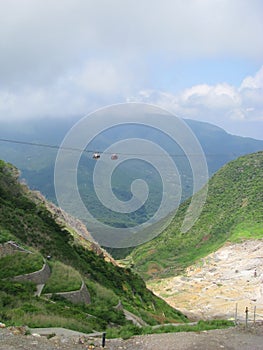 Fuji Hakone park and sulphuric field