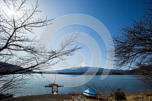 FUJI at kawaguchiko lake
