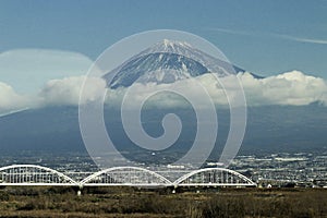 Fuji from shinkansen