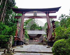 Fujiyoshida Sengen Shrine, Japan - Sep 2018