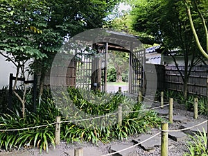 Fukuoka friendship garden, authentic Japanese Garden designed as a fusion between a traditional â€œstroll and tea gardenâ€ .