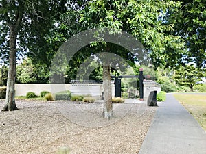 Fukuoka friendship garden, a gift to the city from Fukuoka, Japan, in recognition of their sister city relationship.