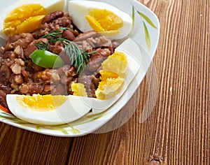 Ful medames - Egyptian,Sudanese dish